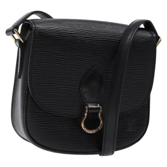 LOUIS VUITTON Epi Saint Cloud PM Shoulder Bag Black M52212 LV Auth yk18805 - Picture 1 of 16